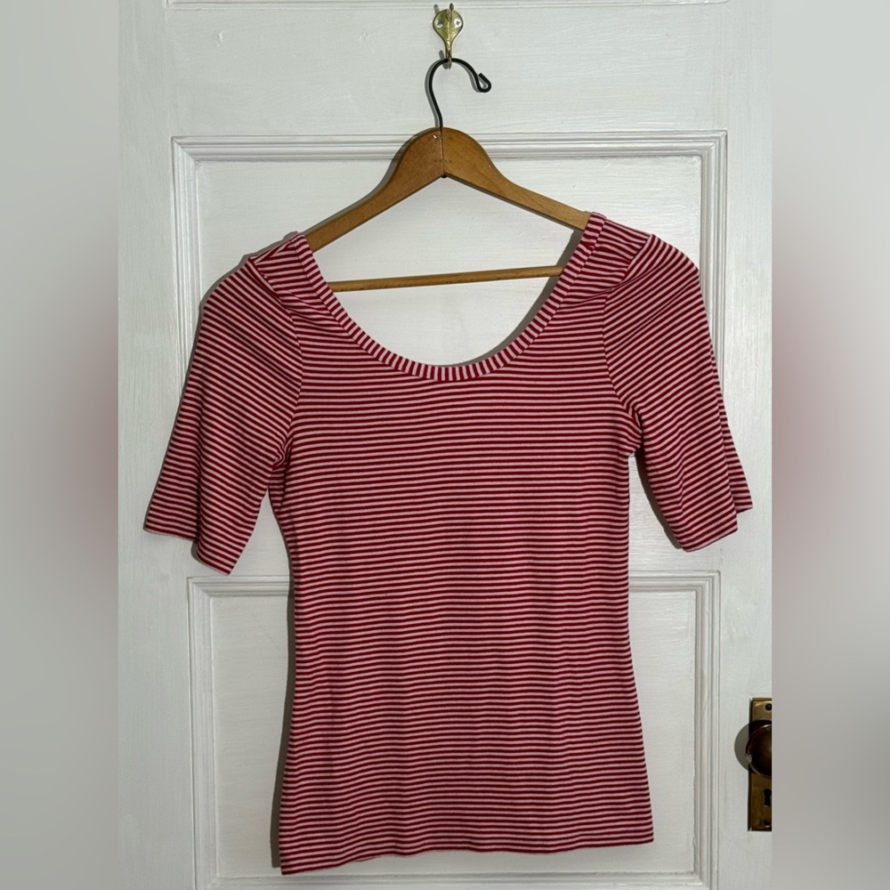 Pure + Good from Anthropologie Striped Tee